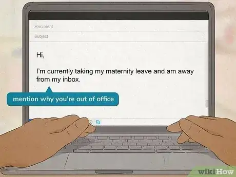 Image titled Maternity Leave Out of Office Message Step 2