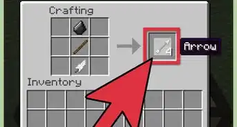 Make a Bow and Arrow in Minecraft
