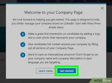 Image titled Create a Company Profile on LinkedIn Step 8