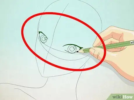 Image titled Draw a Manga Face (Male) Step 3