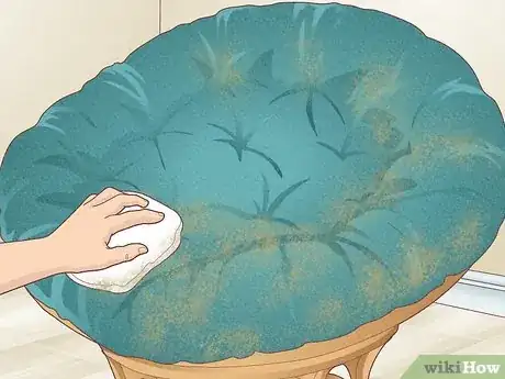 Image titled Wash a Papasan Chair Cushion at Home Step 2