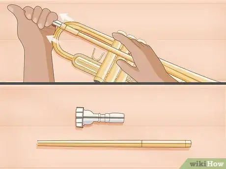 Image titled Remove a Stuck Mouthpiece from a Brass Instrument Step 7