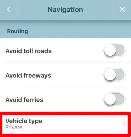Image titled Change Your Navigation Route Options in Waze Step 5.png