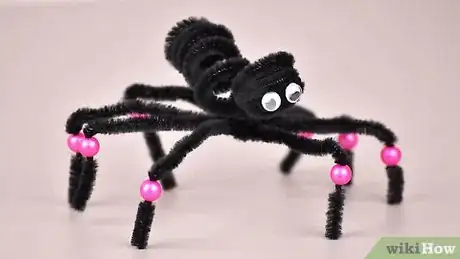 Image titled Make Spiders Out of Pipe Cleaners Step 9