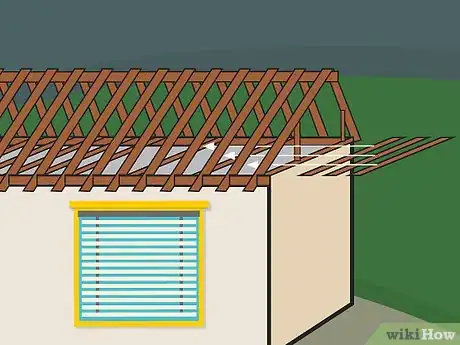 Image titled Build a Gable Roof Step 12