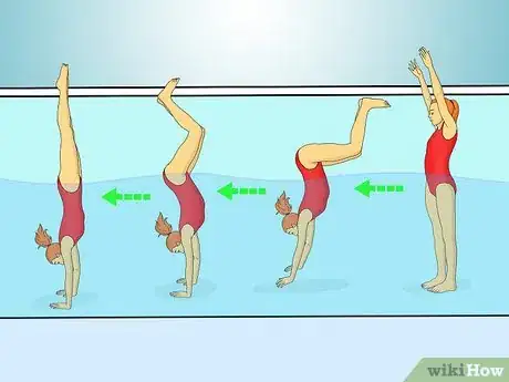 Image titled Do a Handstand in the Pool Step 9