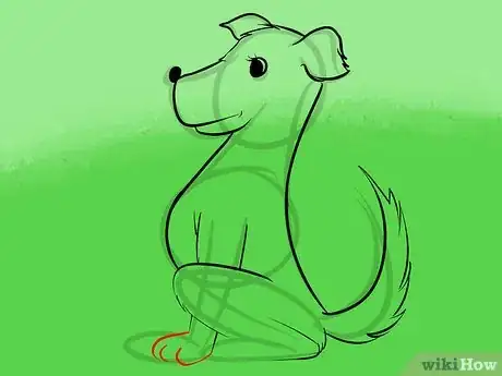 Image titled Draw a Cartoon Dog Step 13
