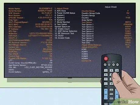 Image titled Display the Secret Menu in LG TVs Step 14