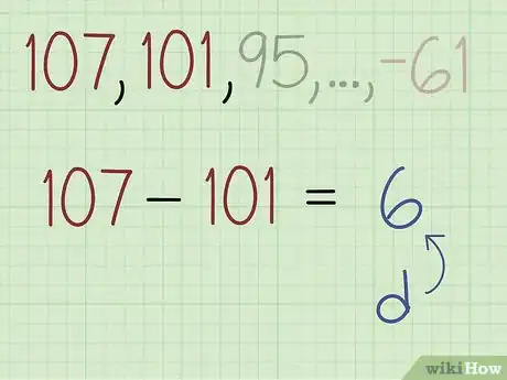 Image titled Find a Number of Terms in an Arithmetic Sequence Step 2