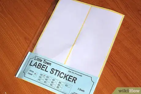 Image titled Load Labels Into an Inkjet Printer Step 1