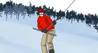 Use a T Bar (Snowboarding)
