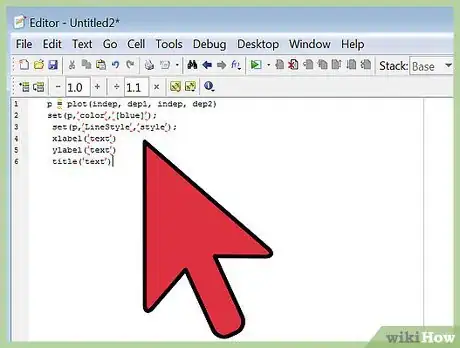 Image titled Import, Graph, and Label Excel Data in MATLAB Step 10