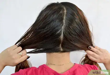 Image titled Straighten Your Hair With Hair Bands Step 4