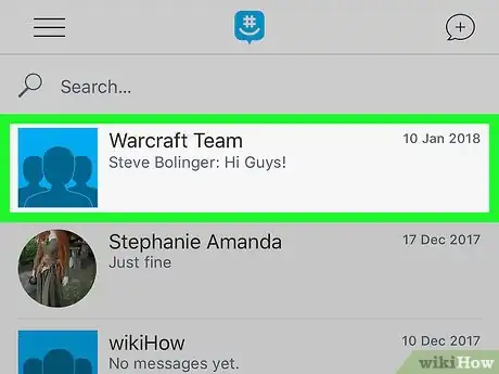 Image titled Delete Group on Groupme on iPhone or iPad Step 2