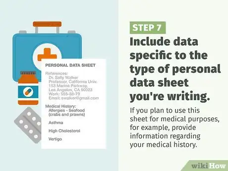 Image titled Make a Personal Data Sheet Step 10