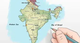 Draw the Map of India