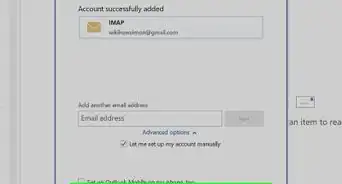 Access Gmail in Outlook 2010