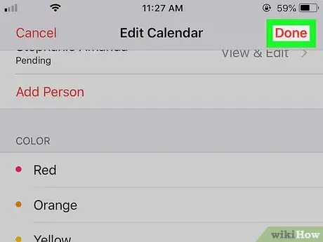 Image titled Share an Apple Calendar on iPhone or iPad Step 8