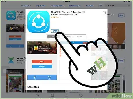 Image titled Share Files Between 2 iOS Devices with Shareit Step 1