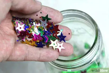 Image titled Make Galaxy Glow in the Dark Jars Step 15