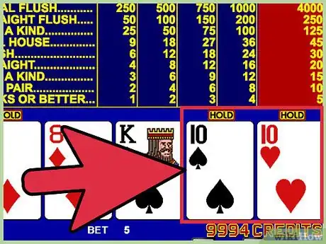 Image titled Play Video Poker Step 9