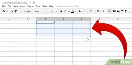 Image titled Unmerge Cells in Google Docs Spreadsheets Step 4