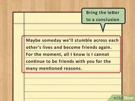 Image titled Write a Letter to End a Friendship Step 8