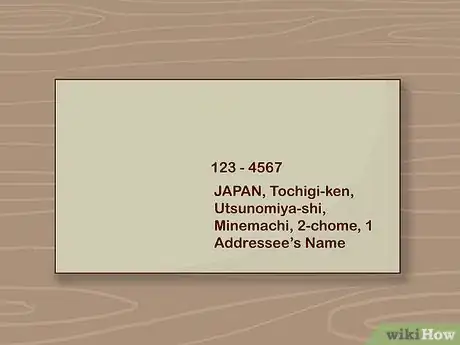 Image titled Address Envelopes to Japan Step 5