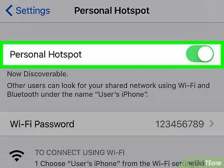 Image titled Create a Personal Hotspot on an iPhone Step 3