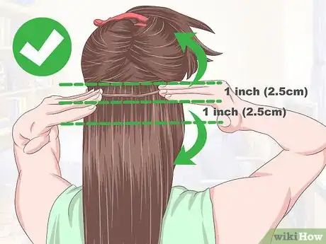 Image titled Glue Hair Step 11