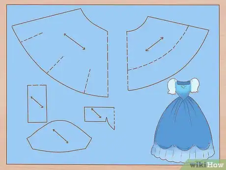 Image titled Sew a Barbie Outfit Step 2
