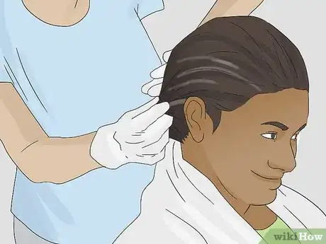 Image titled Reduce Frizz on Relaxed Hair Step 7