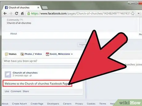 Image titled Create a Church Facebook Page Step 6