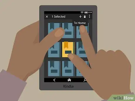 Image titled Get a Book to Redisplay on the Carousel After It's Been Hidden on a Kindle Fire HDX Step 02