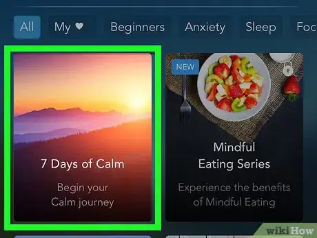 Image titled Get Calm App for Free on iPhone or iPad Step 7