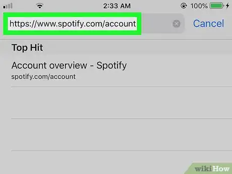 Image titled Add a Family Member on Spotify on iPhone or iPad Step 1