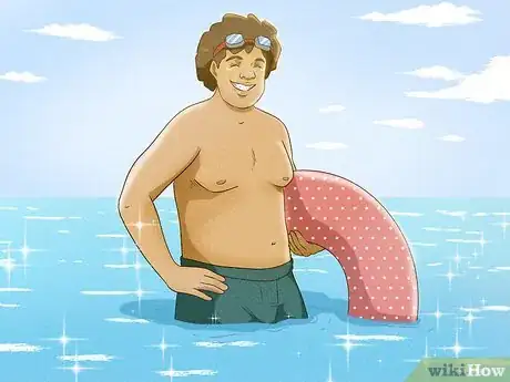 Image titled Hide Gynecomastia at the Beach Step 11