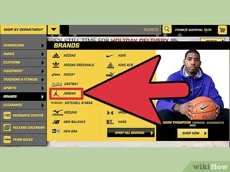 Image titled Order Jordans Online Step 2