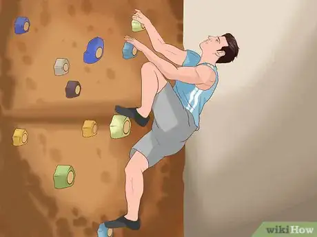 Image titled Improve at Indoor Rock Climbing Step 4