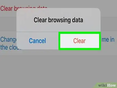 Image titled Clear Your Browser's Cache on an iPhone Step 26