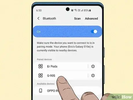 Image titled Connect Wireless Headphones on Android Step 5