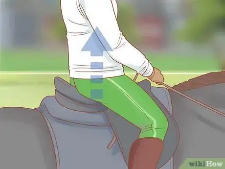 Image titled Control and Steer a Horse Using Your Seat and Legs Step 8