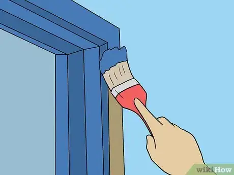 Image titled Paint a Door Frame Step 13