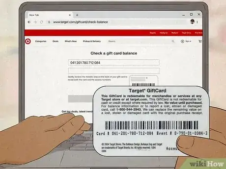Image titled Check a Target Gift Card Balance Step 2