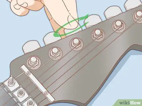 Image titled Restring a Floating Bridge (Floyd Rose) Step 3