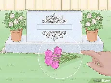 Image titled Decorate a Grave Site Step 13