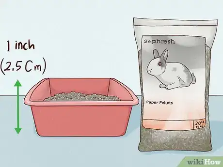 Image titled Use a Litter Box for a Rabbit Step 2