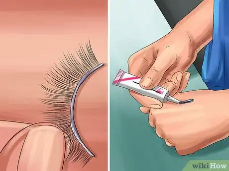 Image titled Make False Eyelashes Step 3