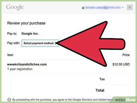 Image titled Register a Domain Name With Google Step 6