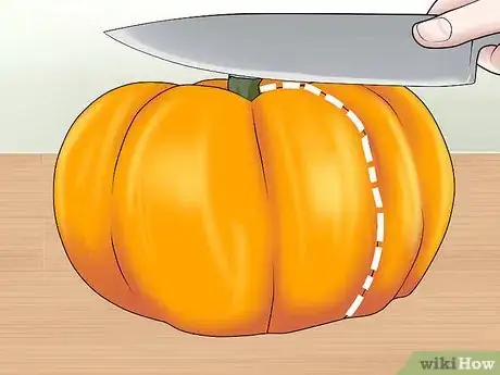Image titled Cut a Pumpkin Step 1
